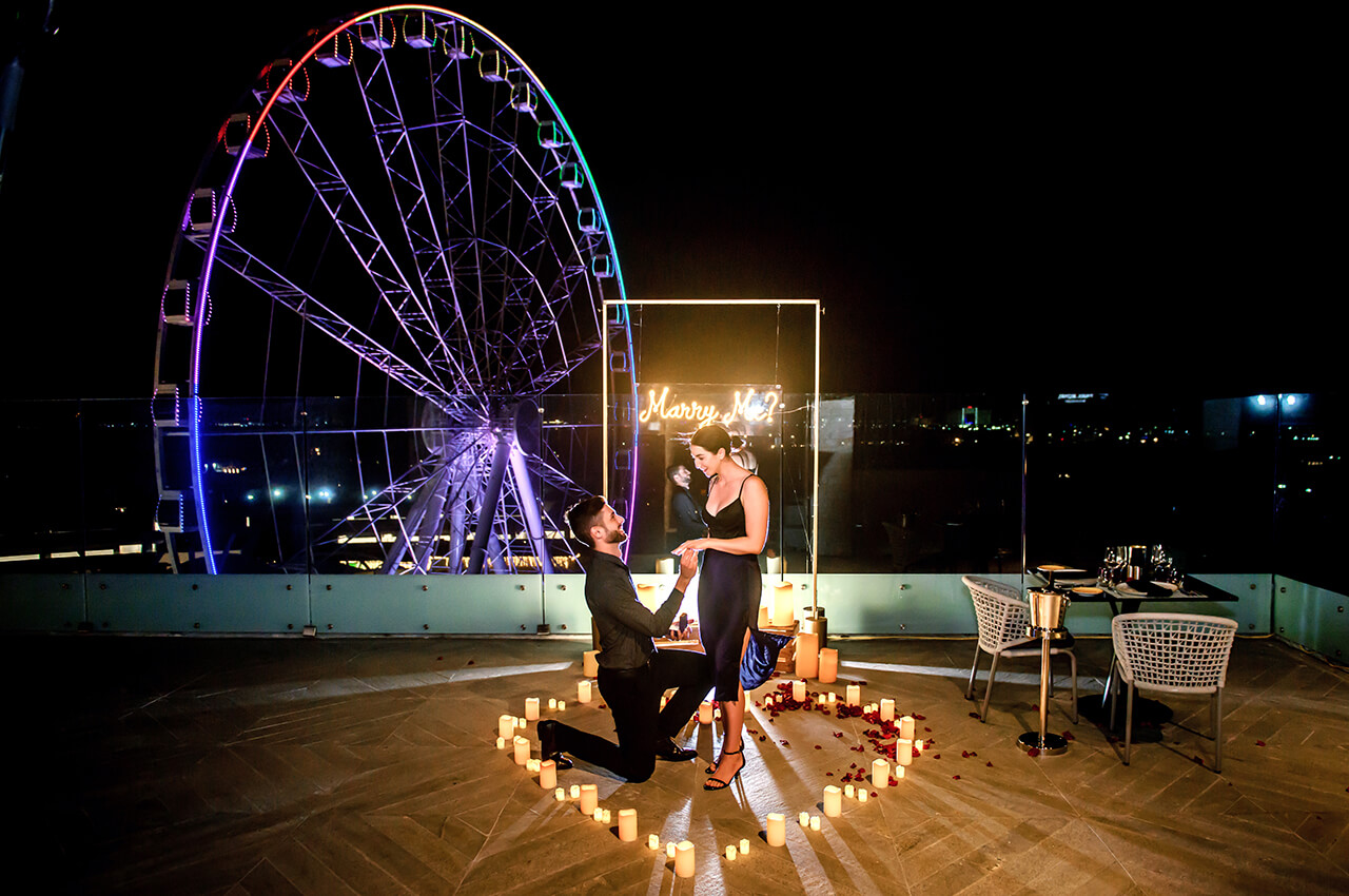 Cancun Rooftop Proposal