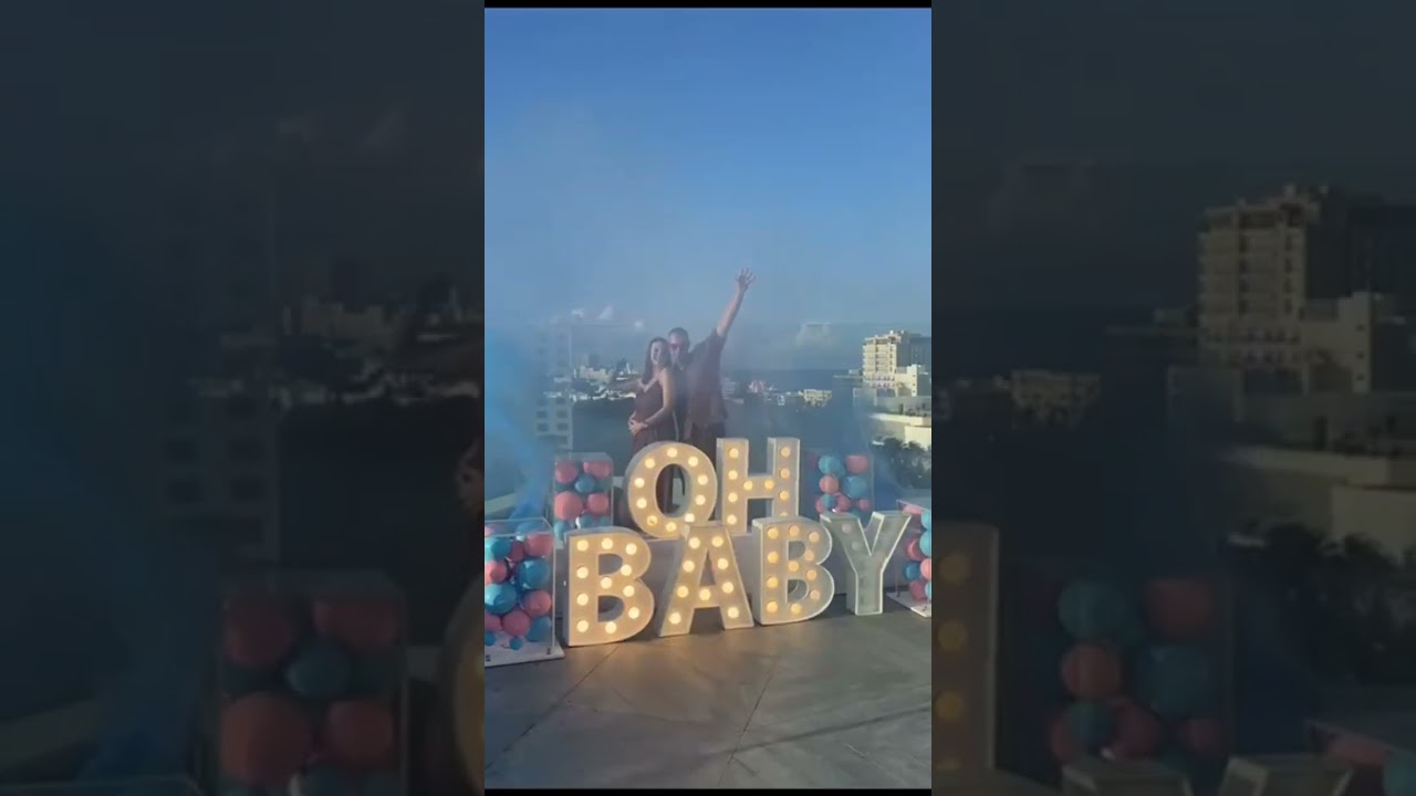 Read more about the article Rooftop Gender Reveal #genderreveal #ohbaby #boyorgirl #girlorboy #cancun #itsaboy #eventplanner
